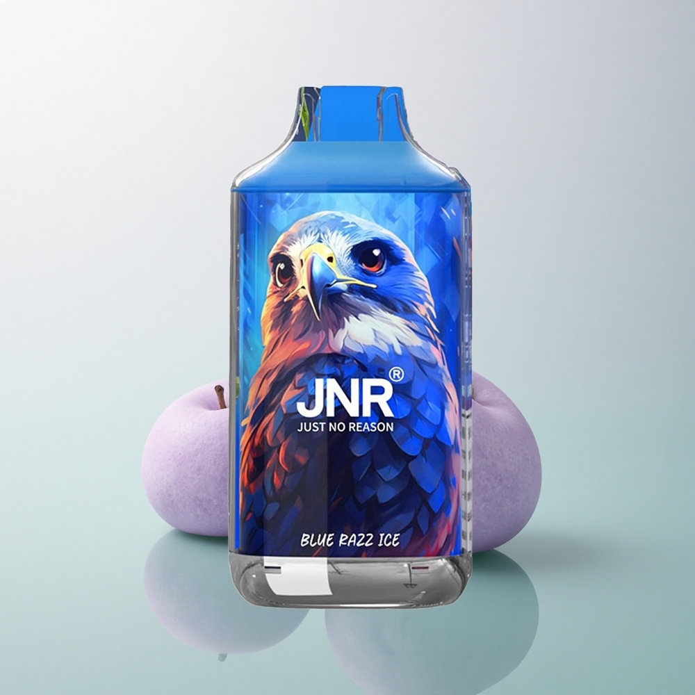 JNR Falcon 16000 Blue Razz Ice 850mAh Dual Mesh 22ml 0% Nicotine