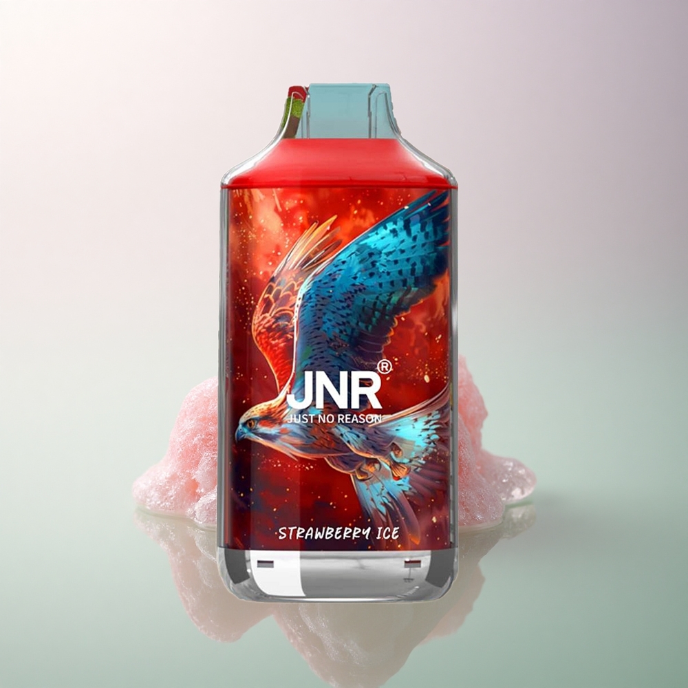 JNR Falcon 16000 Strawberry Ice 22ml Dual Mesh 850mAh 2% Nicotine
