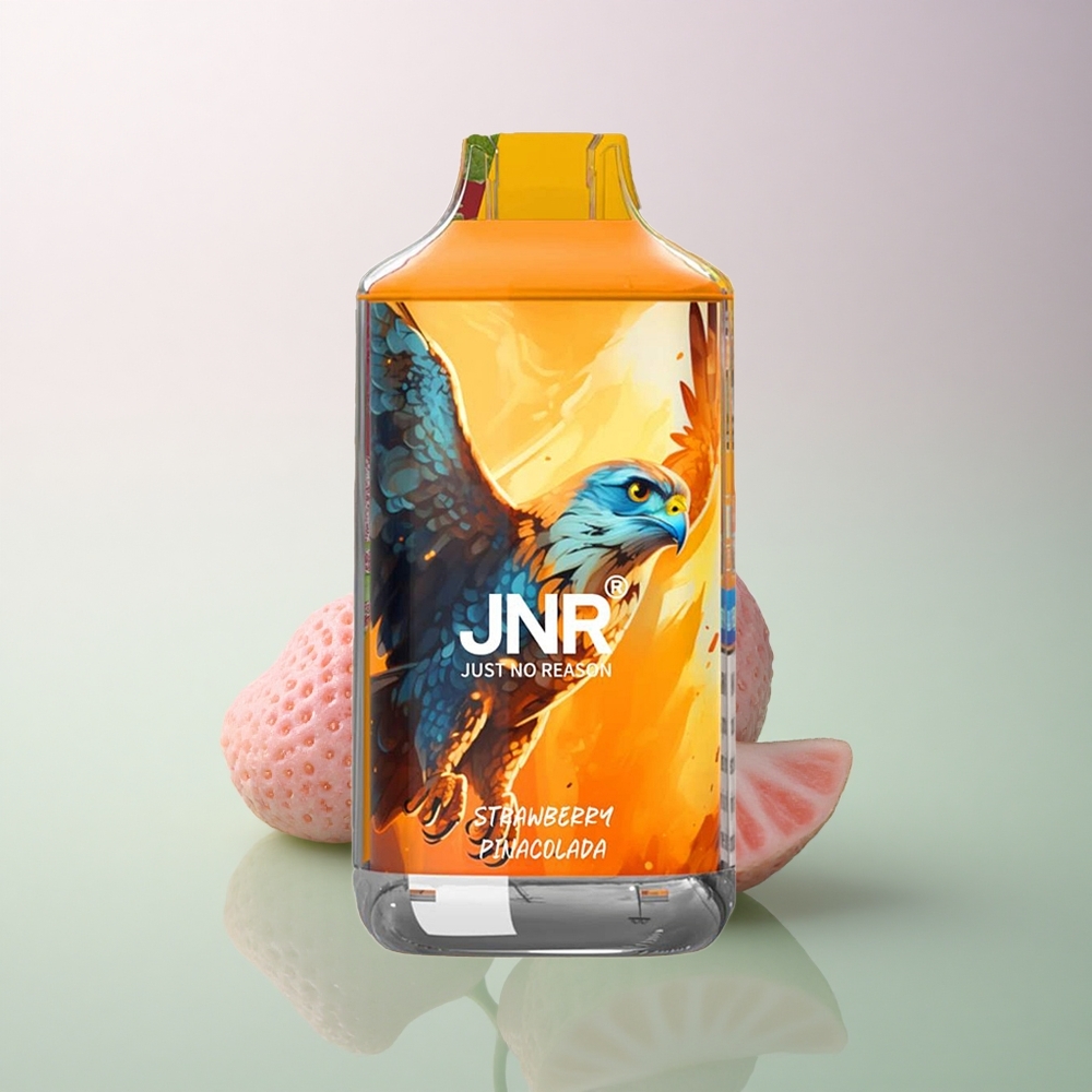 JNR Falcon 16000 Strawberry Pina Colada 850mAh 22ml Dual Mesh Nicotine 0% 2%