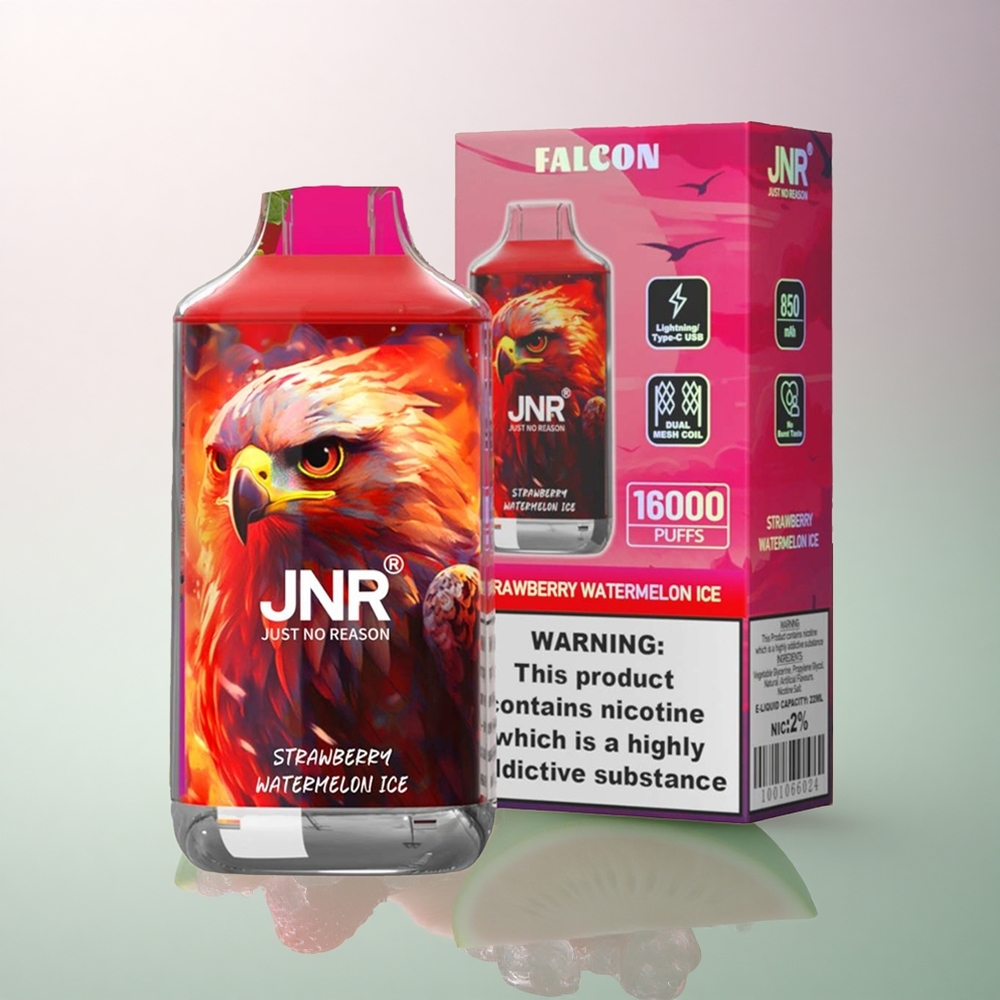 JNR Falcon 16000 Strawberry Watermelon Ice 850mAh Dual Mesh 22ml