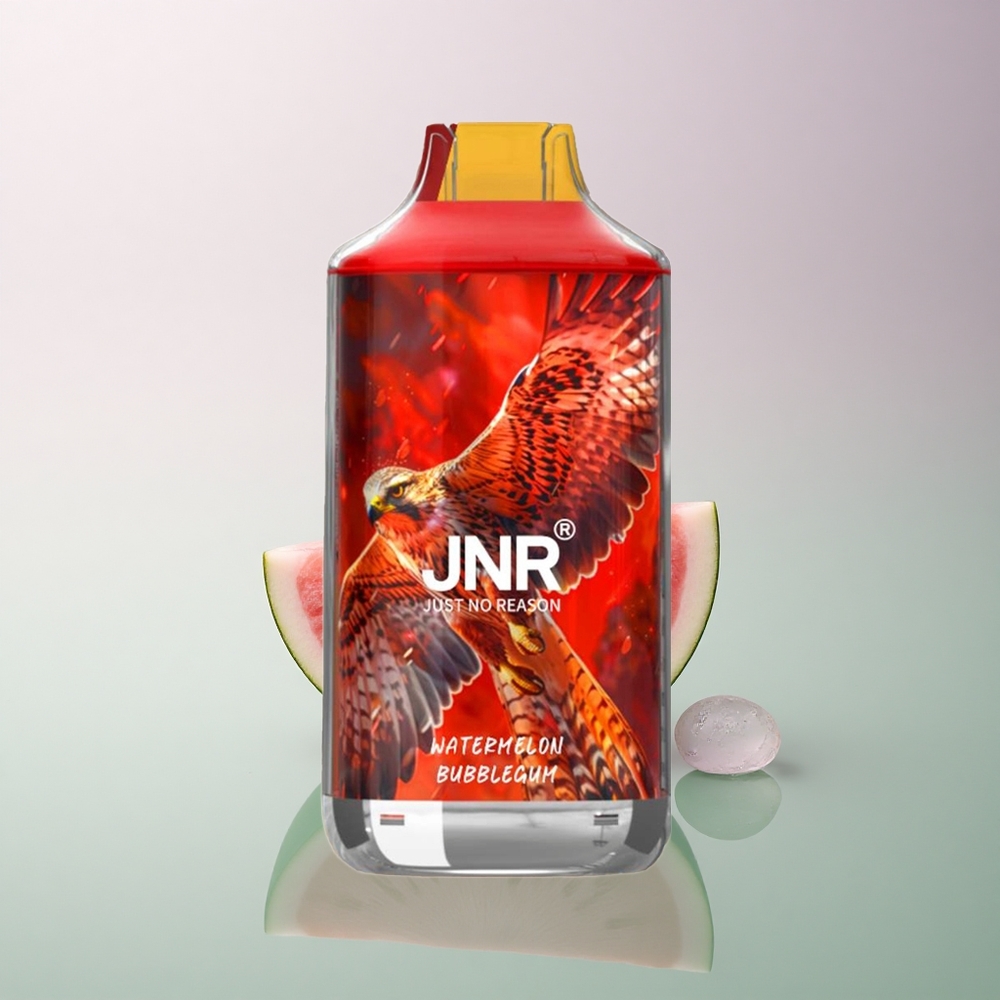 JNR Falcon 16000 Watermelon Bubblegum 16000 Puffs 850mAh 22ml Dual Mesh 0% Nicotine