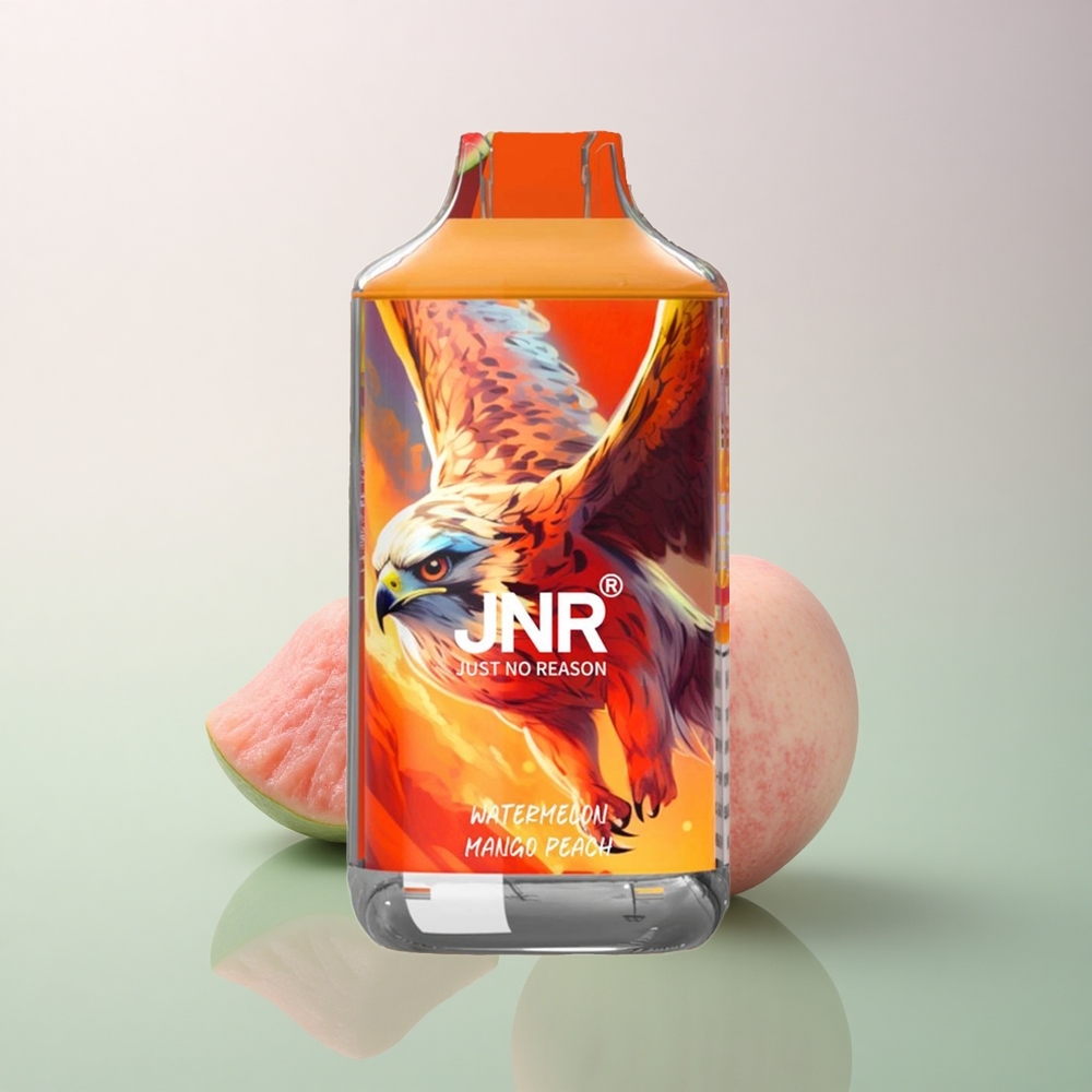 JNR Falcon 16000 Watermelon Mango Peach Dual Mesh 850mAh 2% Nicotine