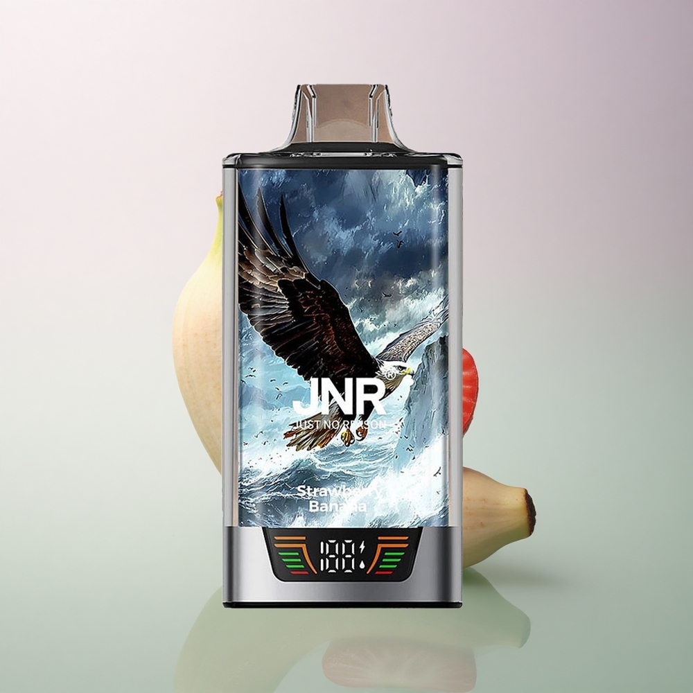JNR Falcon Pro 28000 Strawberry Banana 30ml Nicotine 5% 950mAh