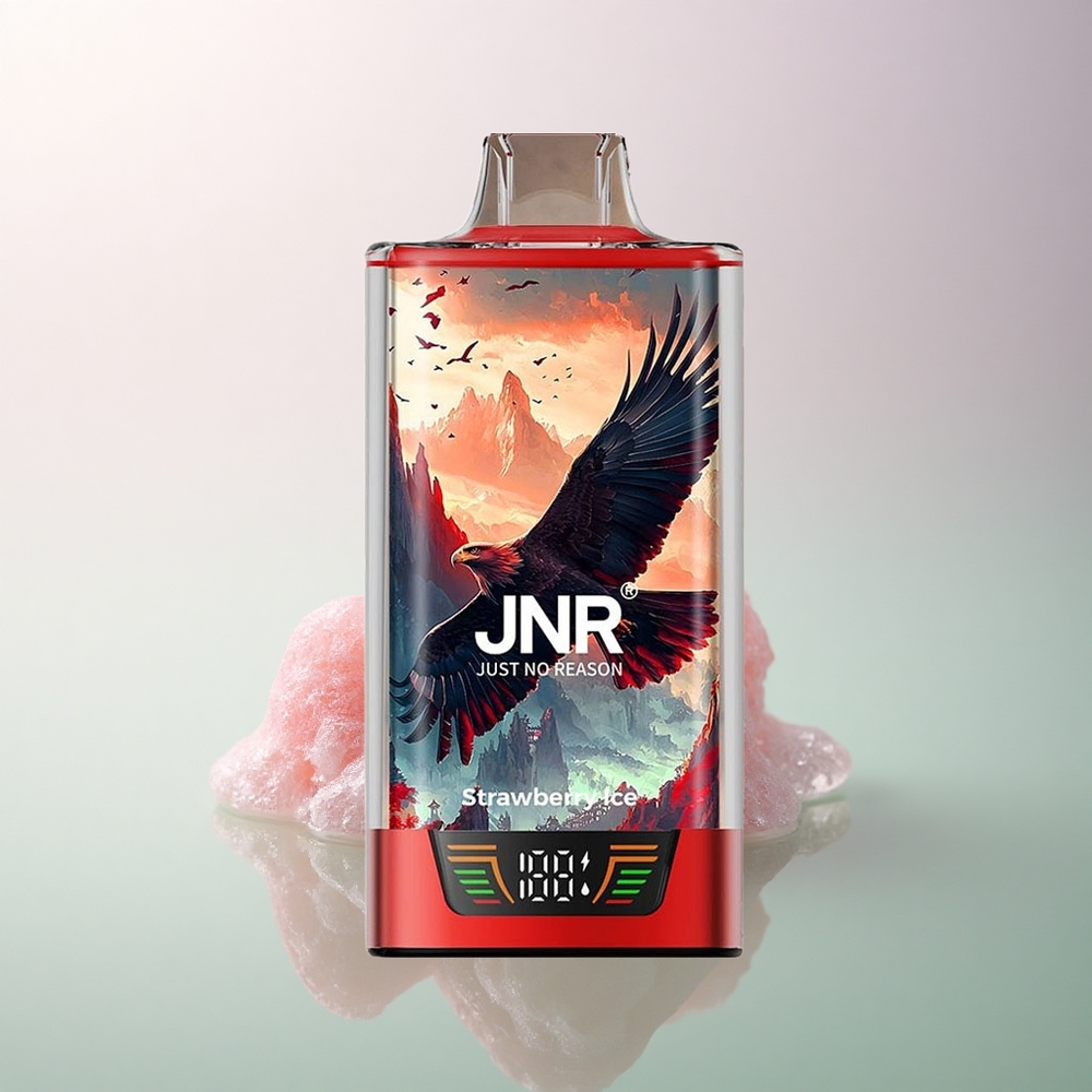 JNR Falcon Pro 28000 Strawberry Ice 30ml 950mAh 5% Nicotine