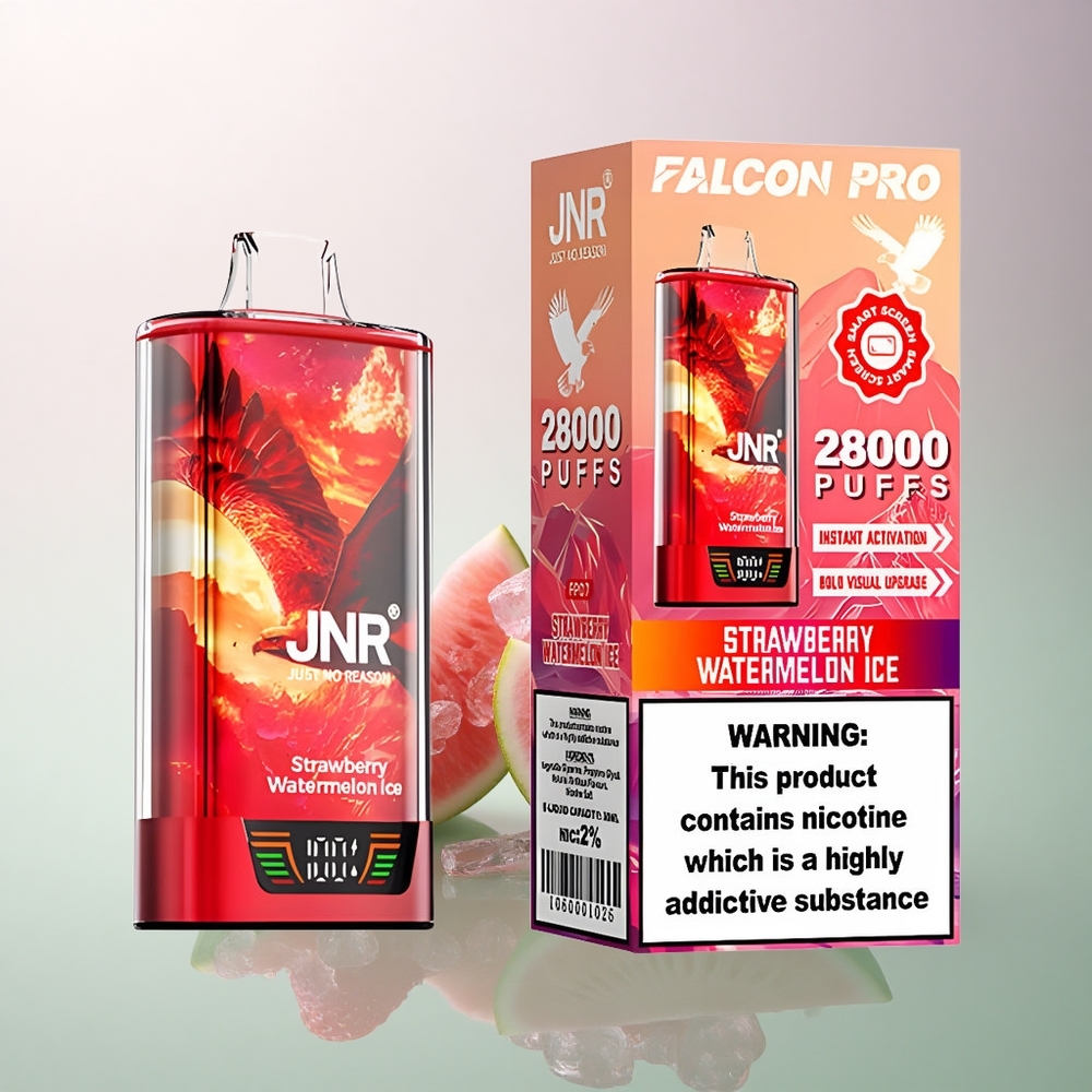 JNR Falcon Pro 28000 Strawberry Watermelon Ice 30ml 5% Nicotine 950mAh