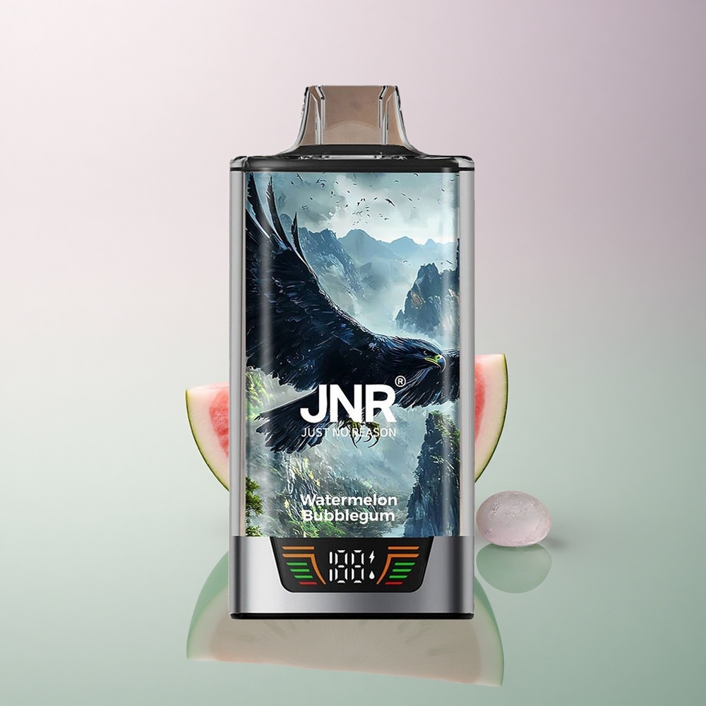 JNR Falcon Pro 28000 Watermelon Bubblegum 950mAh 5% Nicotine Dual Mesh