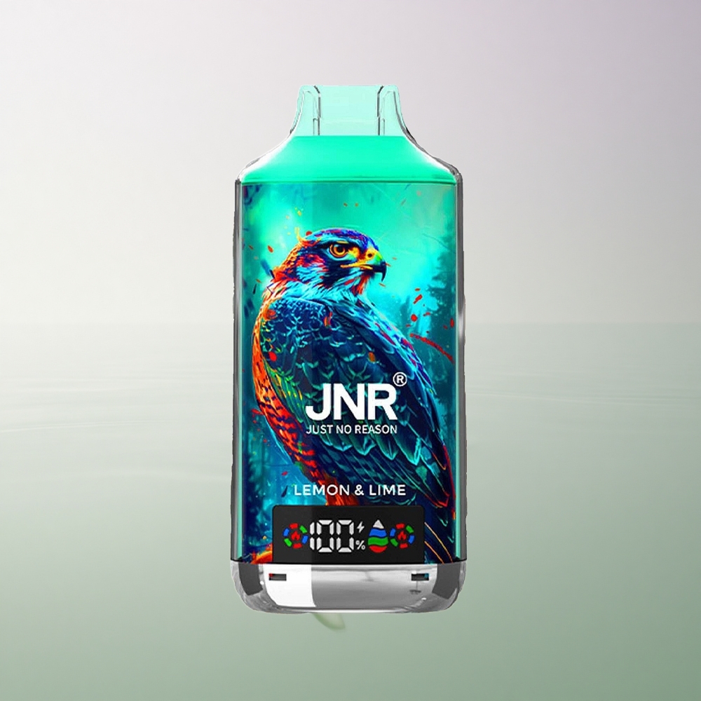 JNR Falcon X 18000 Lemon Lime 750mAh Dual Mesh 24ml Nicotine 0% 2% 5%