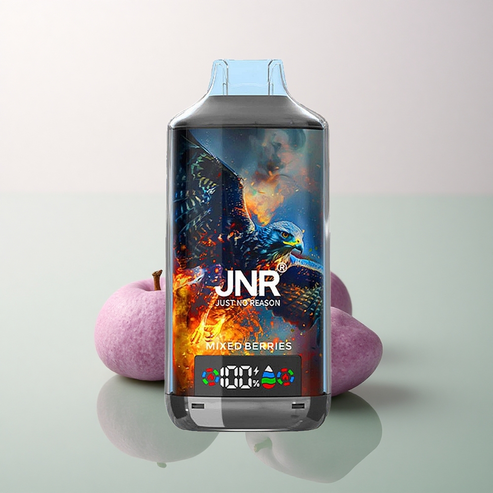 JNR Falcon X 18000 Mixed Berries Dual Mesh Coil 24ml Digital Display Type-C Quick Charge