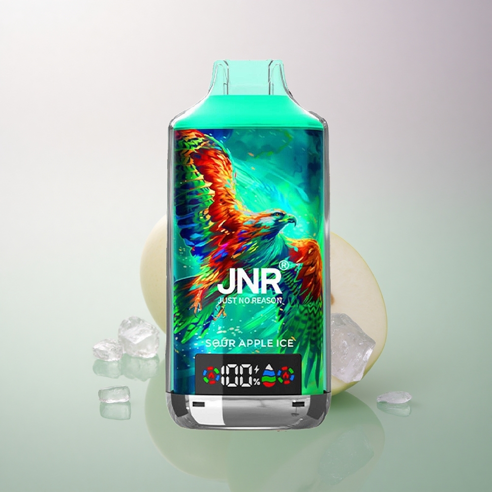 JNR Falcon X 18000 Sour Apple Ice 24ml Dual Mesh 750mAh