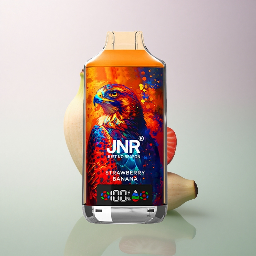 JNR Falcon X 18000 Strawberry Banana 750mAh Dual Mesh 24ml