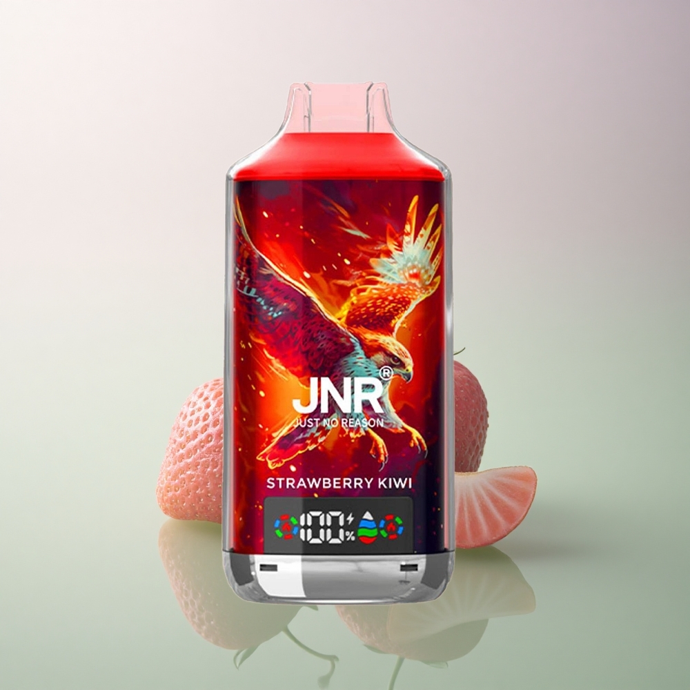 JNR Falcon X 18000 Strawberry Kiwi 750mAh Dual Mesh Coil 24ml