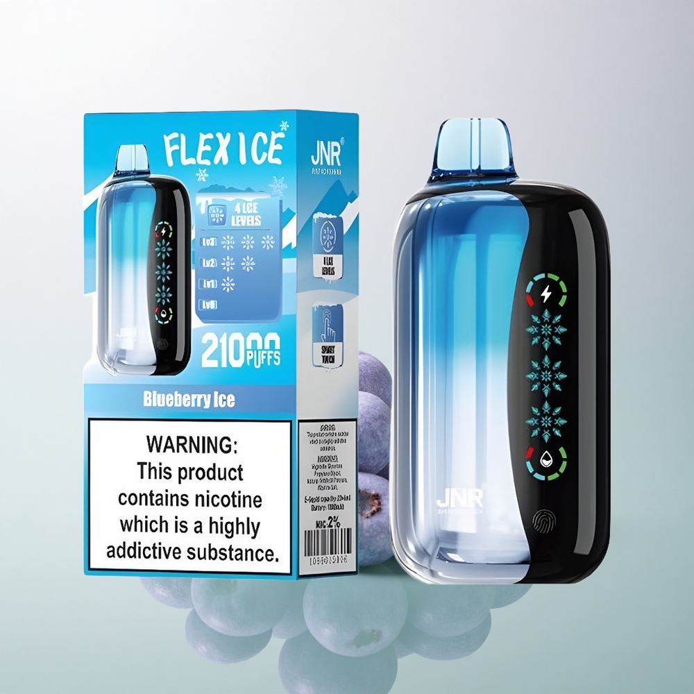 JNR Flex Ice 21000 Blueberry Ice Adjustable Airflow 1000mAh