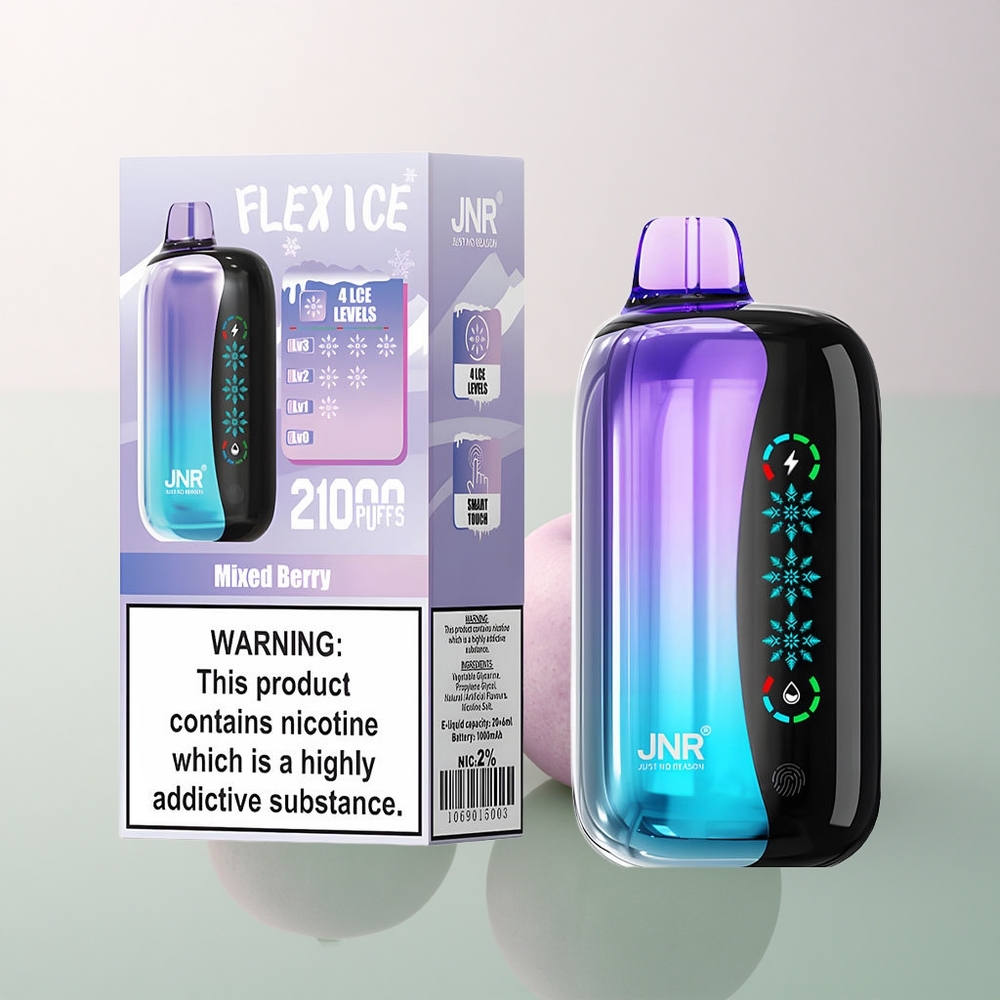 JNR Flex Ice 21000 Mixed Berry Ice Adjustable Dual Mesh 1000mAh