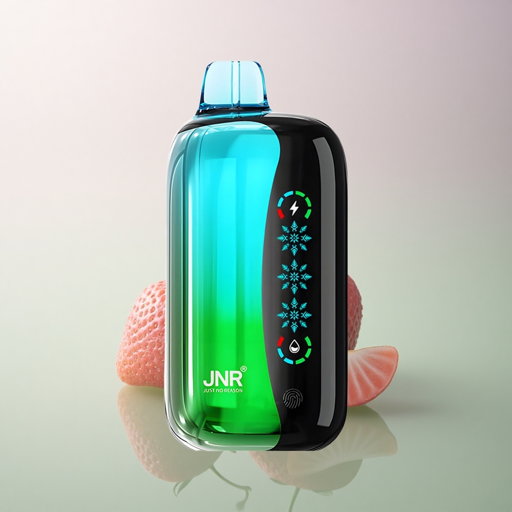 JNR Flex Ice 21000 Strawberry Kiwi Ice Adjustable 1000mAh Dual Mesh