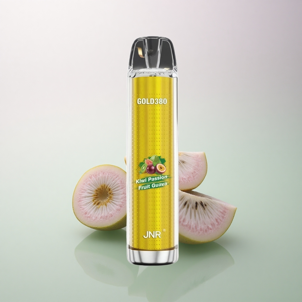 JNR Gold380 6000 Kiwi Passion Fruit Guava 1500mAh 1.0ohm Mesh 13ml