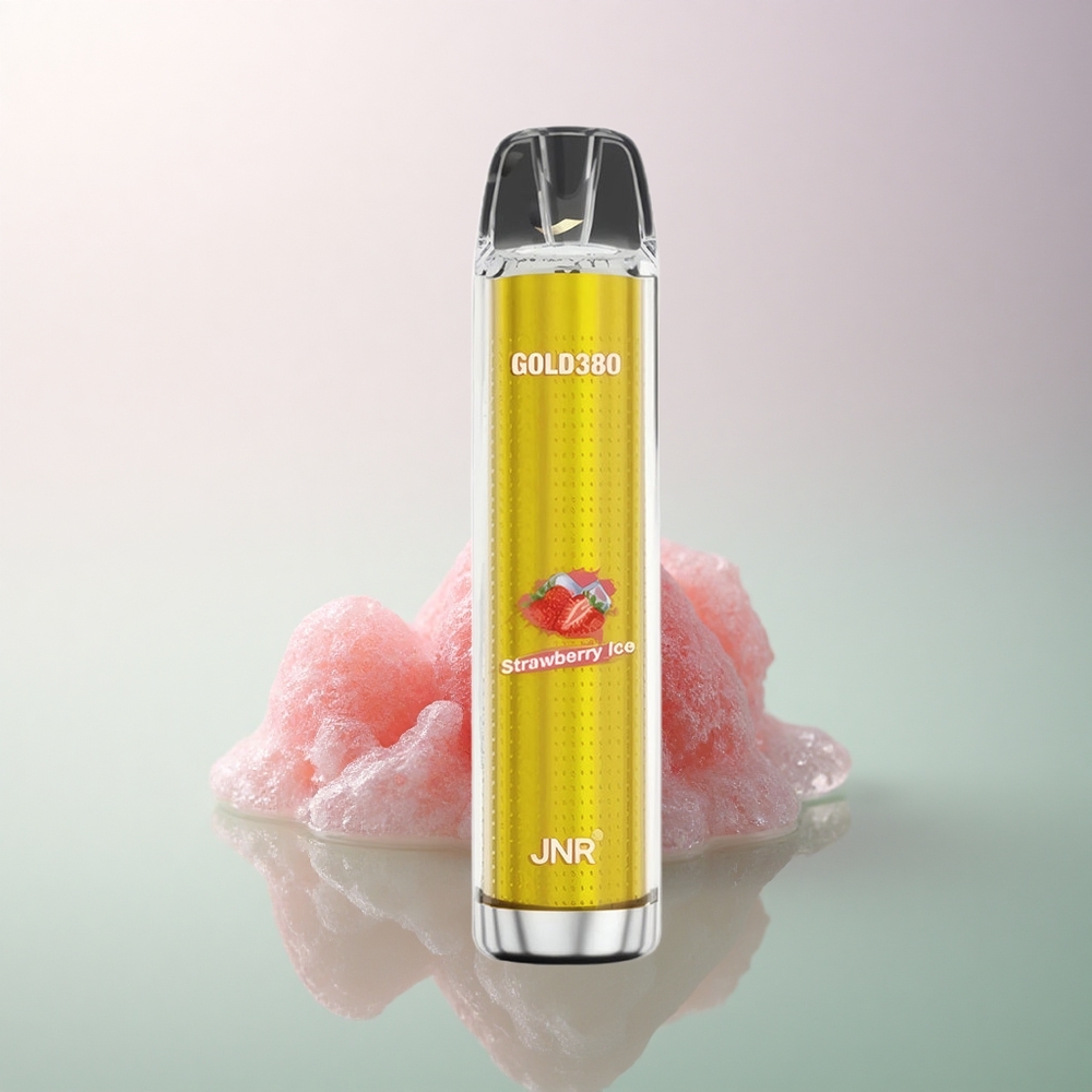 JNR Gold380 6000 Strawberry Ice 1500mAh 1.0ohm 5% Nicotine