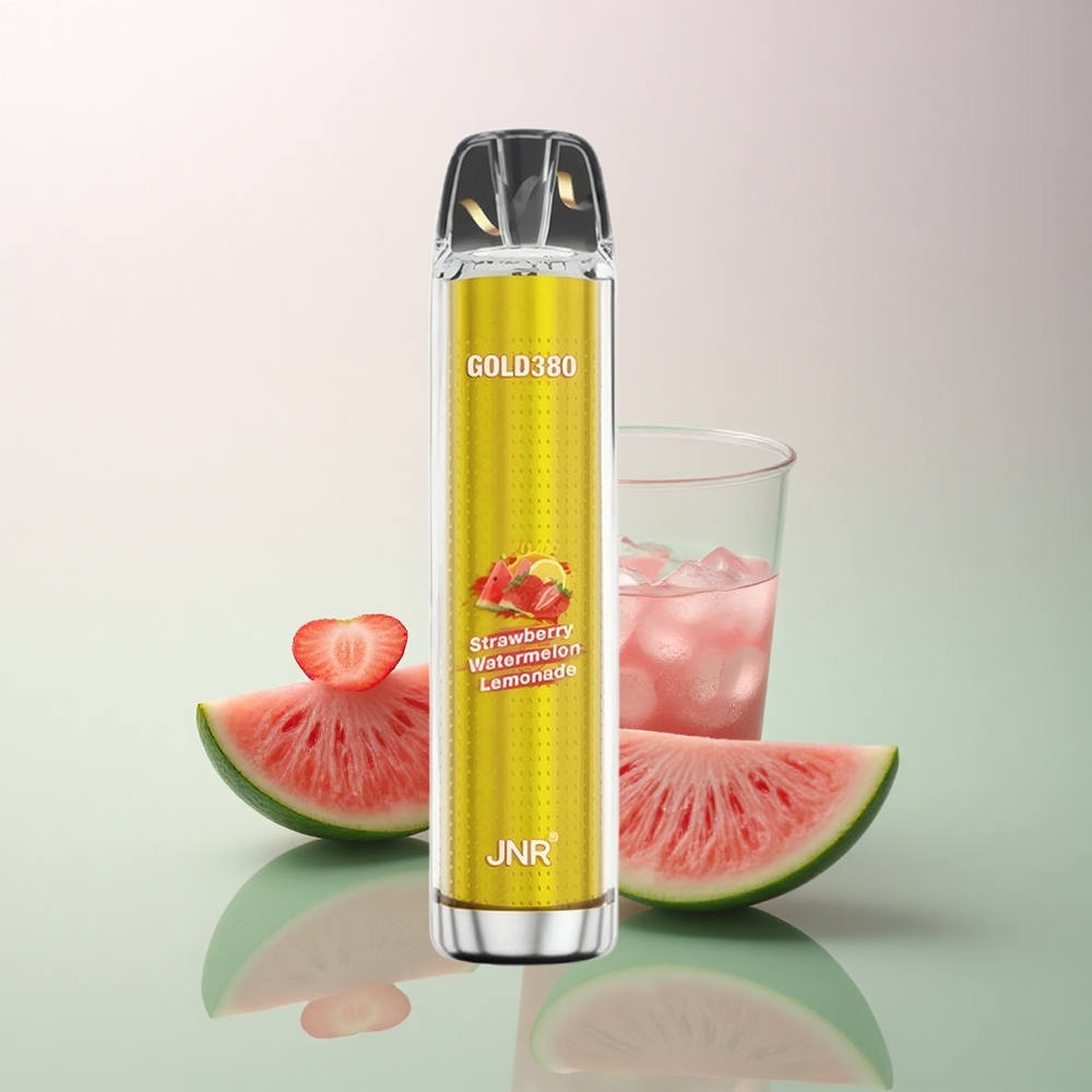 JNR Gold380 6000 Strawberry Watermelon Lemonade 1500mAh 1.0ohm 5% Nicotine