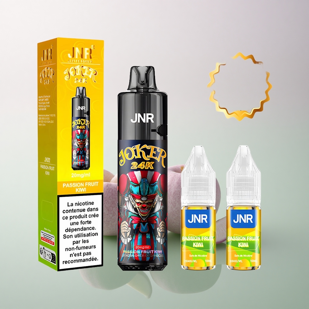 JNR Joker 24K Passion Fruit Kiwi Refillable Pod 800mAh 2% Nicotine