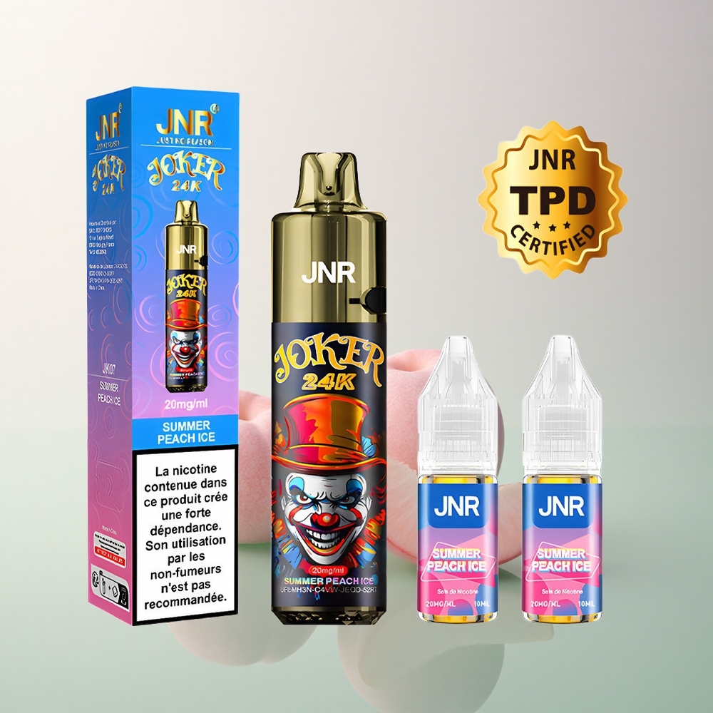 JNR Joker 24K Summer Peach Ice Refillable Pod 800mAh