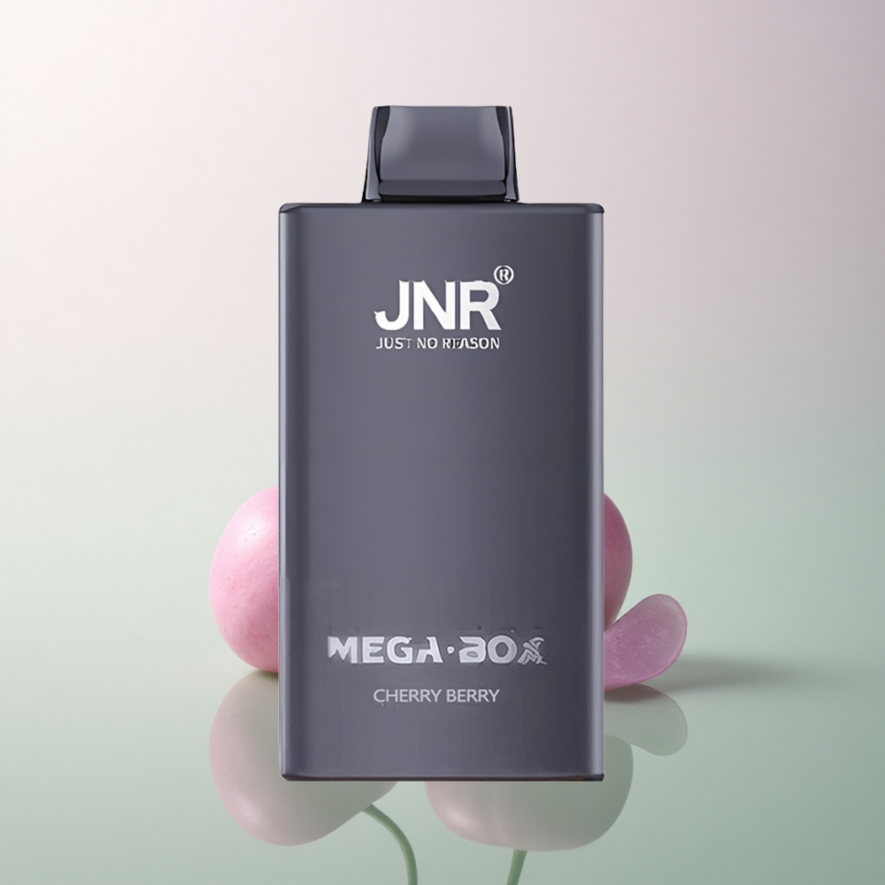 JNR Mega Box 25000 Cherry Berry 30ml 850mAh 2% Nicotine
