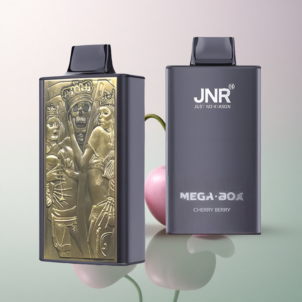 JNR Mega Box 25000 Cherry Berry 30ml 850mAh 2% Nicotine
