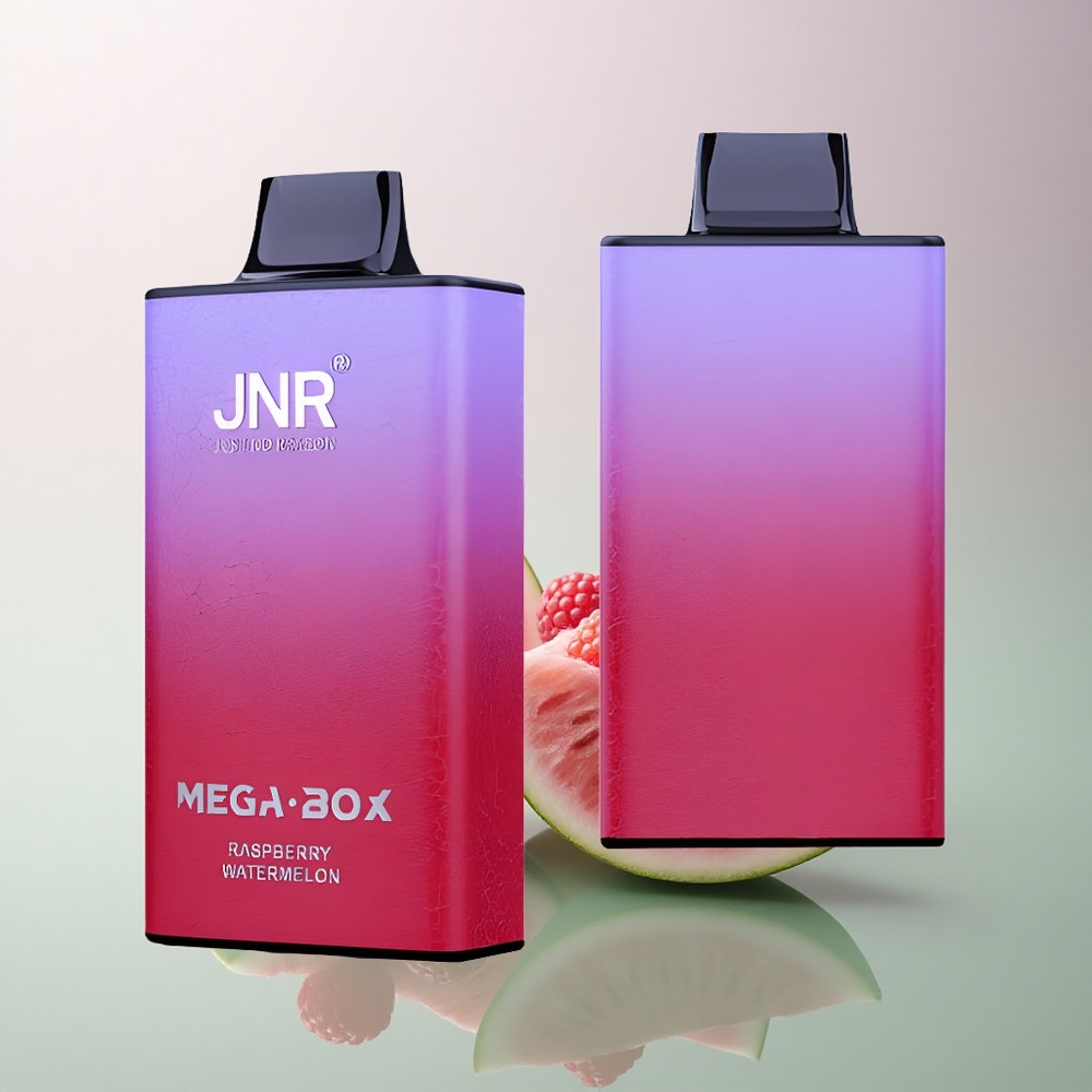 JNR Mega Box 25000 Raspberry Watermelon 30ml 2% Nicotine 850mAh