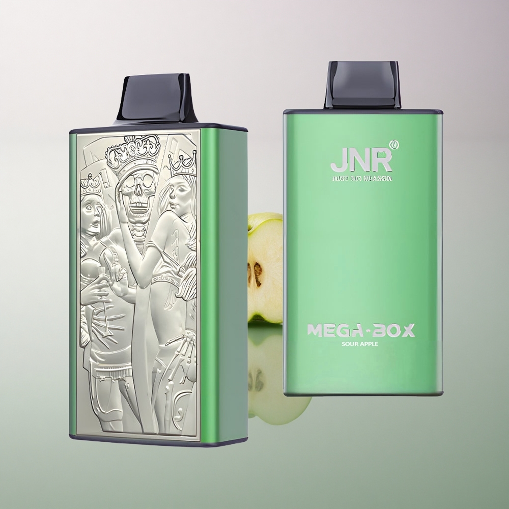 JNR Mega Box 25000 Sour Apple 30ml 850mAh 2% Nicotine