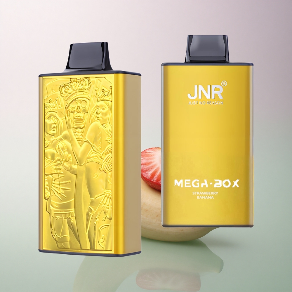 JNR Mega Box 25000 Strawberry Banana 30ml 850mAh 2% Nicotine