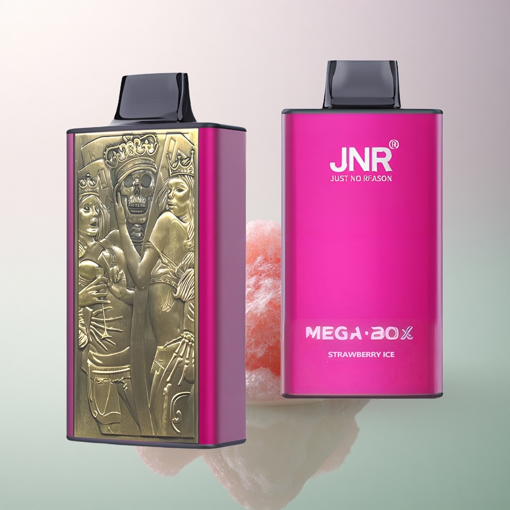 JNR Mega Box 25000 Strawberry Ice 30ml 850mAh Dual Mesh