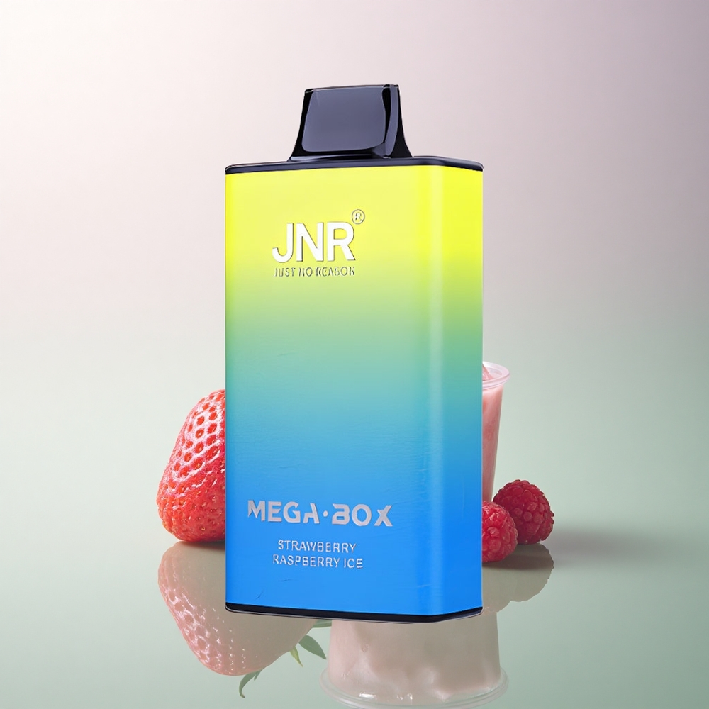 JNR Mega Box 25000 Strawberry Raspberry Ice 30ml 850mAh 2% Nicotine