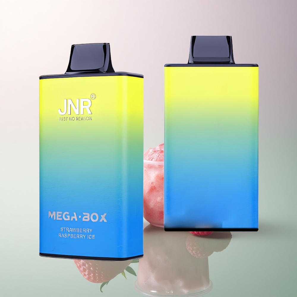 JNR Mega Box 25000 Strawberry Raspberry Ice 30ml 850mAh 2% Nicotine