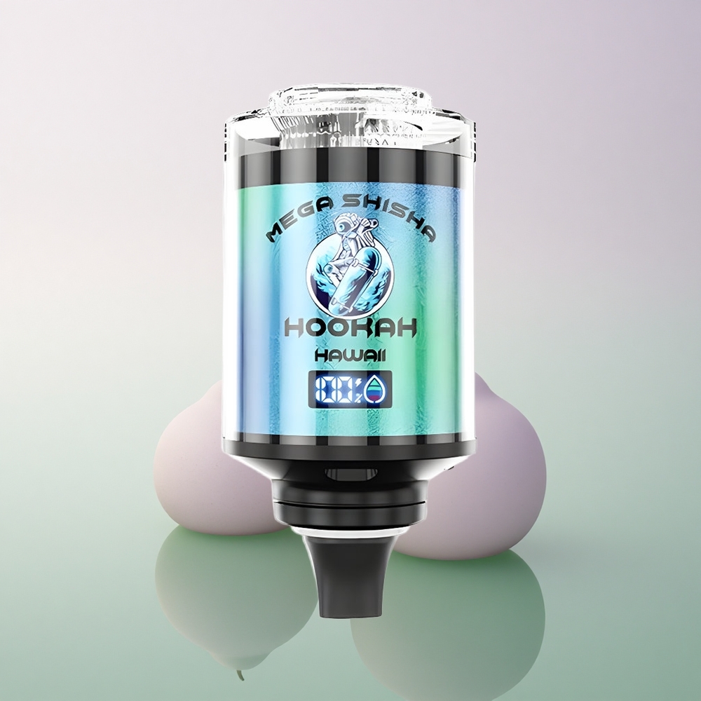 JNR Mega Shisha Hookah 100K Hawaii 60ml 2200mAh 2% Nicotine