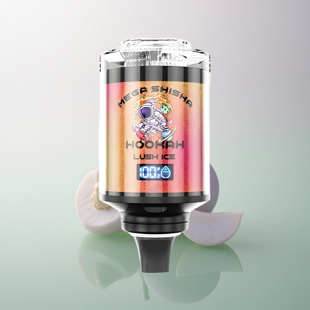 JNR Mega Shisha Hookah 100K Lush Ice 2200mAh 60ml 2% nicotine