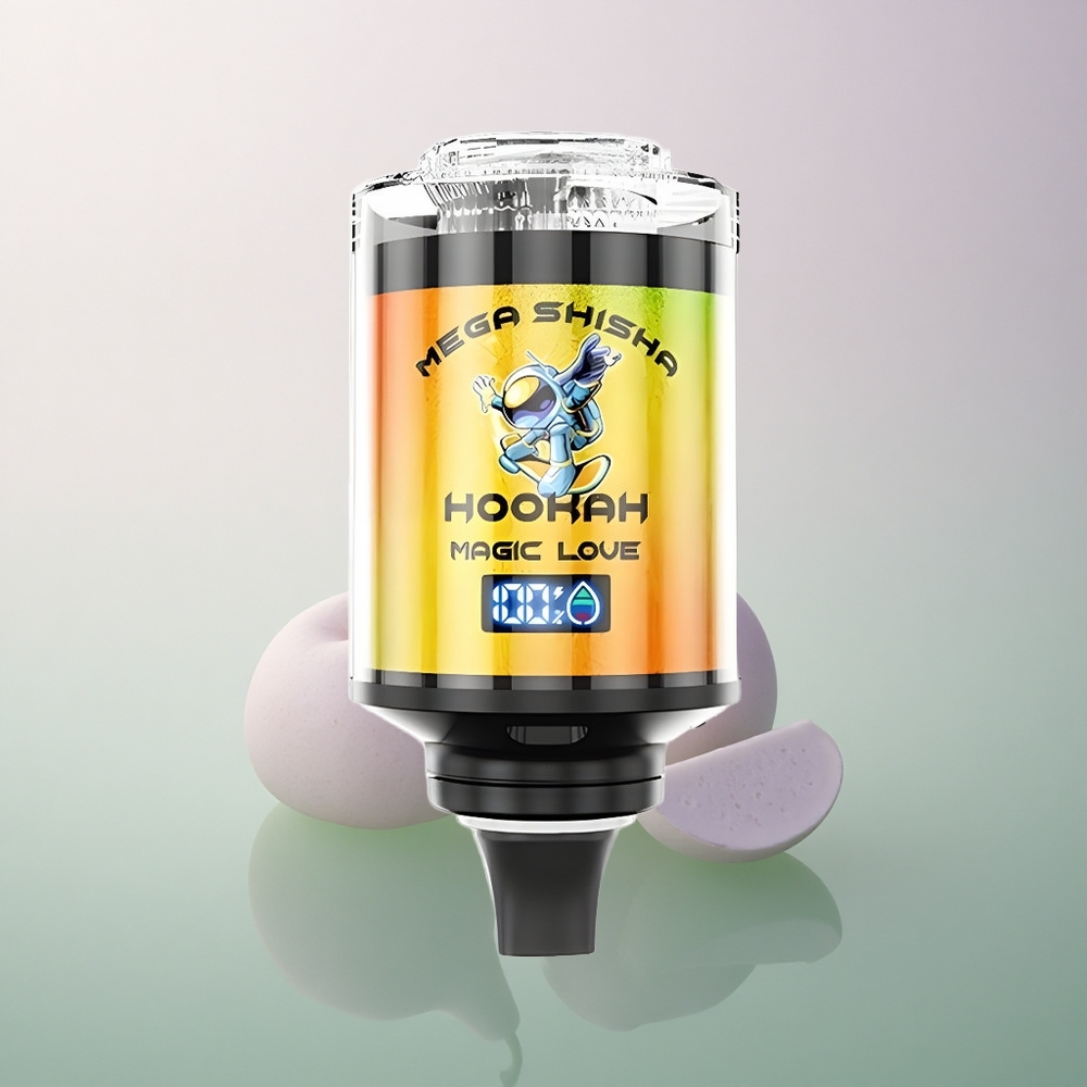 JNR Mega Shisha Hookah 100K Magic Love 2200mAh 60ml 2% Nicotine