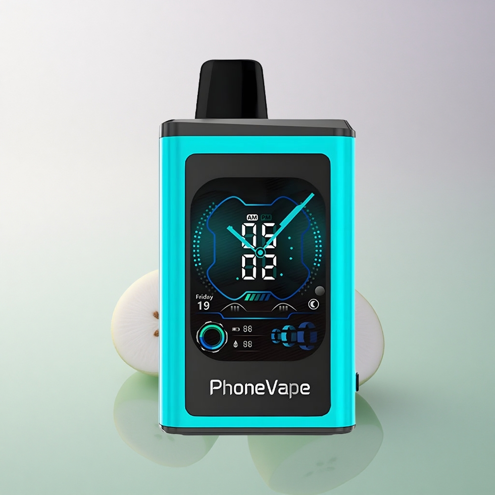 JNR PhoneVape 30000 Miami Mint Rechargeable 850mAh Adjustable Airflow 2% Nicotine