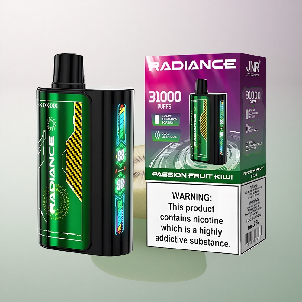 JNR Radiance 31000 Passion Fruit Kiwi Dual Mesh 950mAh 2% Nicotine