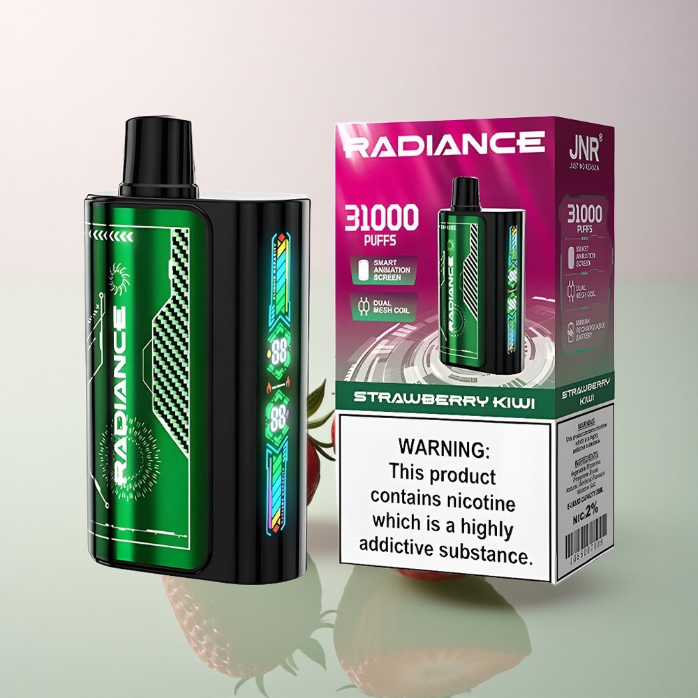 JNR Radiance 31000 Strawberry Kiwi 28ml 950mAh 2% Nicotine