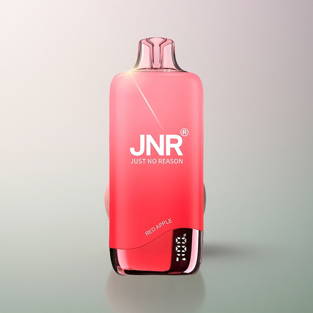 JNR Rainbow 10500 Red Apple Mesh 0.8ohm 18ml Nicotine 5%