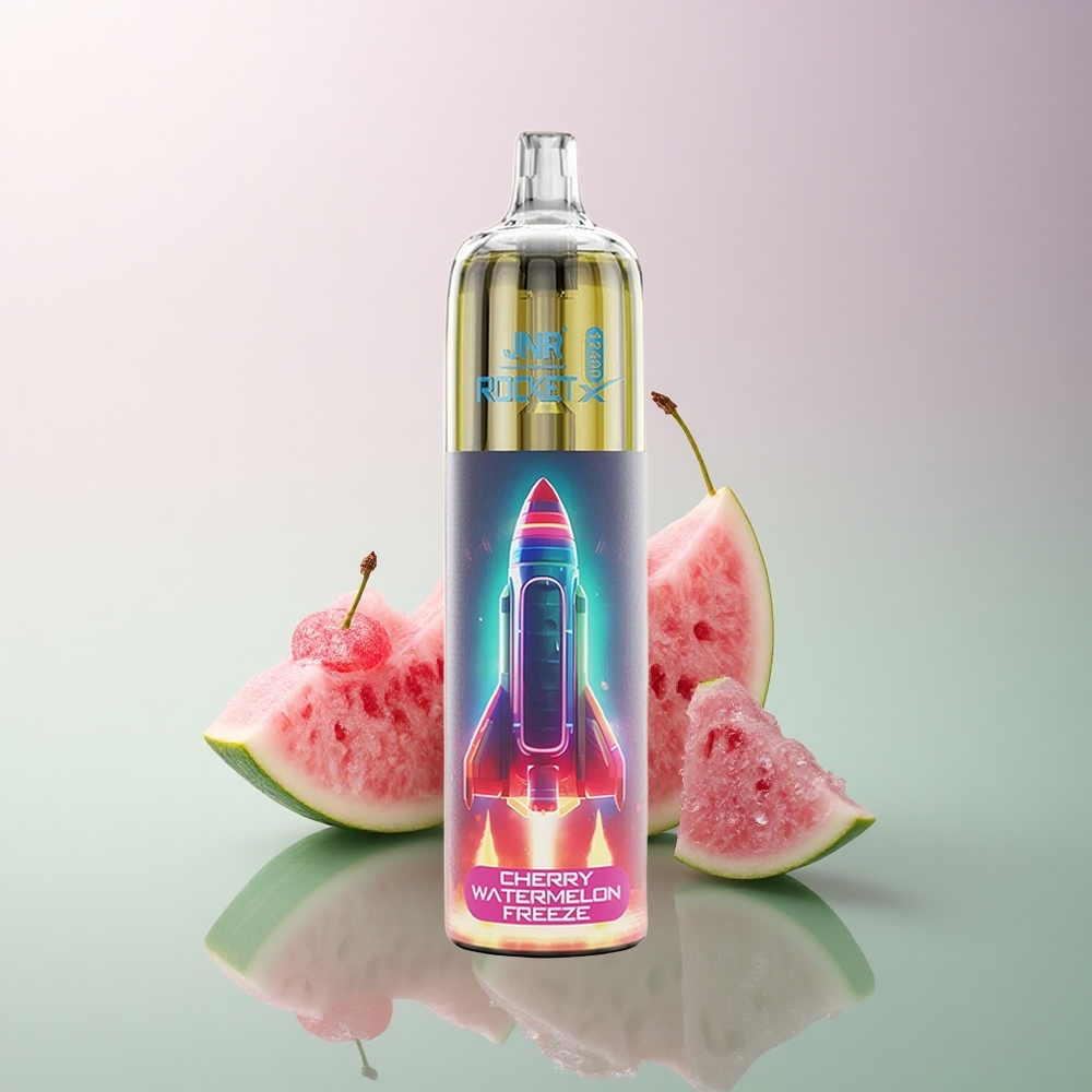 JNR Rocket-X 12400 Cherry Watermelon Freeze with Adjustable Airflow and 850mAh