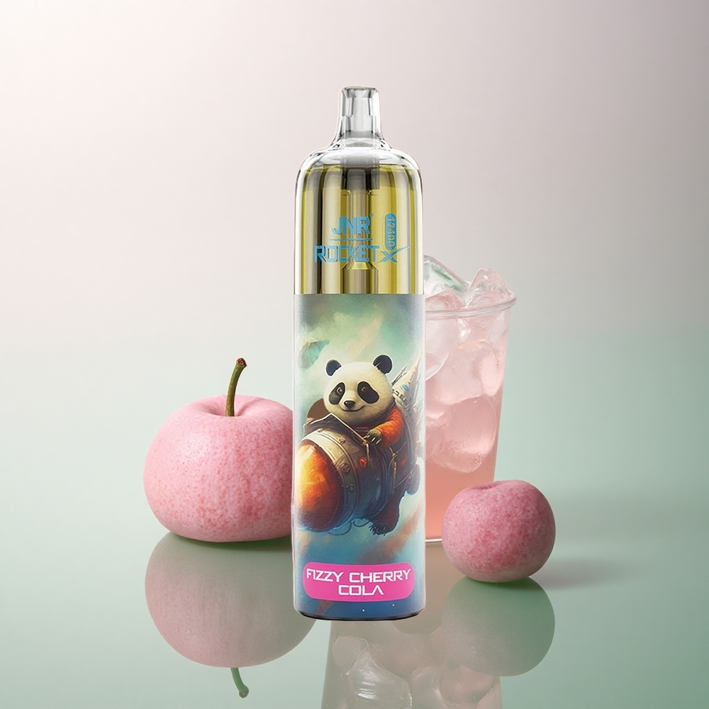 JNR Rocket-X 12400 Fizzy Cherry Cola with RGB Lights and 850mAh Battery