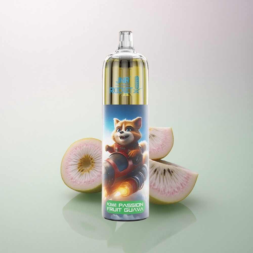 JNR Rocket-X 12400 Kiwi Passion Fruit Guava Adjustable Airflow RGB Lights 850mAh