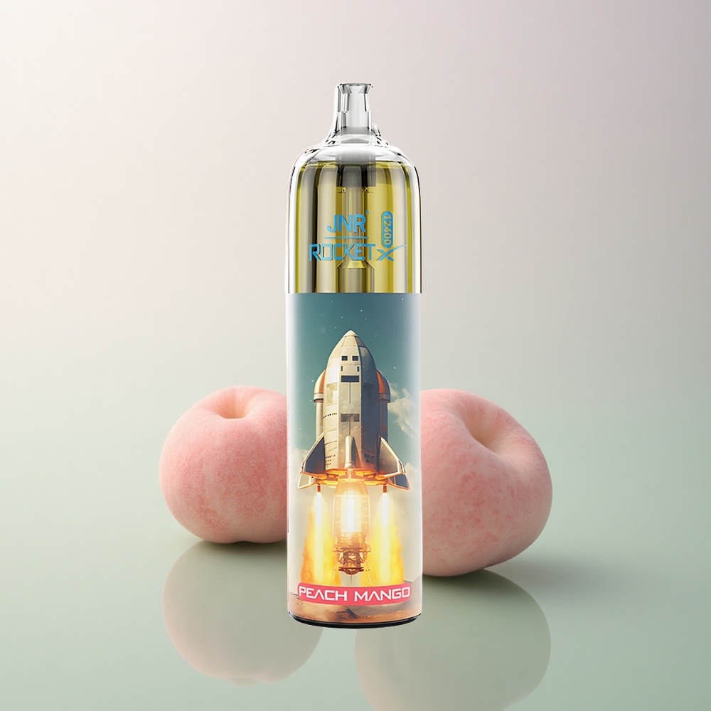 JNR Rocket-X 12400 Peach Mango Adjustable Airflow 850mAh