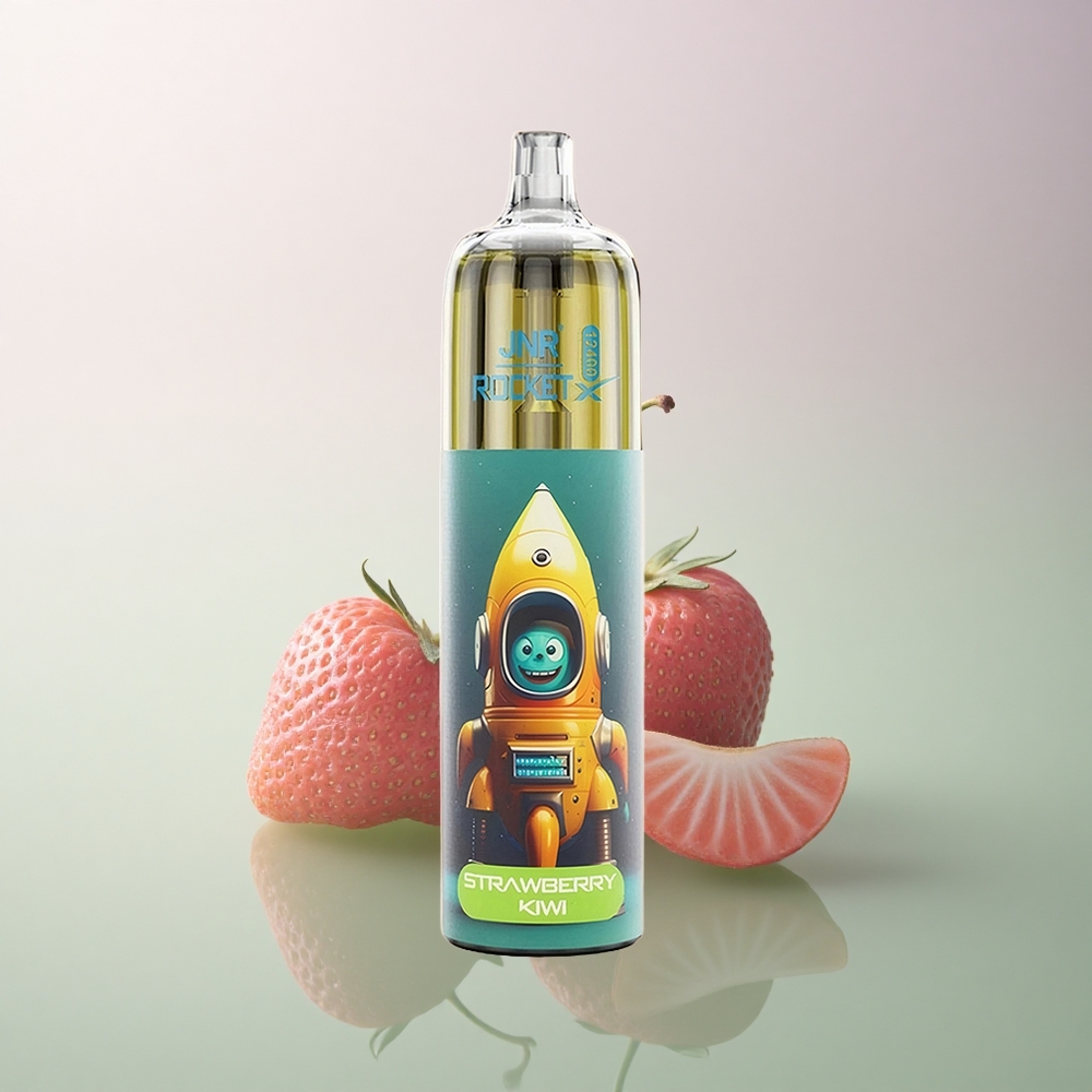 JNR Rocket-X 12400 Strawberry Kiwi Adjustable Airflow 850mAh