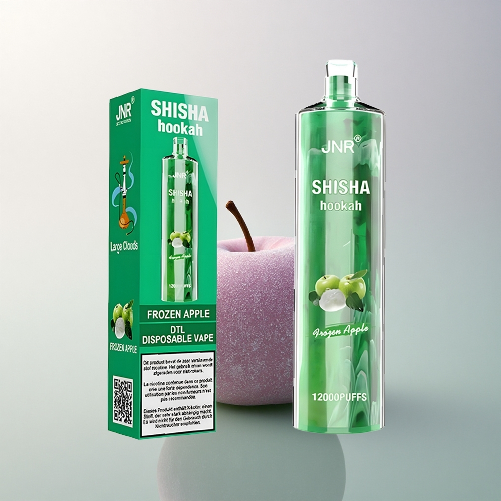 JNR Shisha Hookah 12000 Frozen Apple 750mAh 24ml