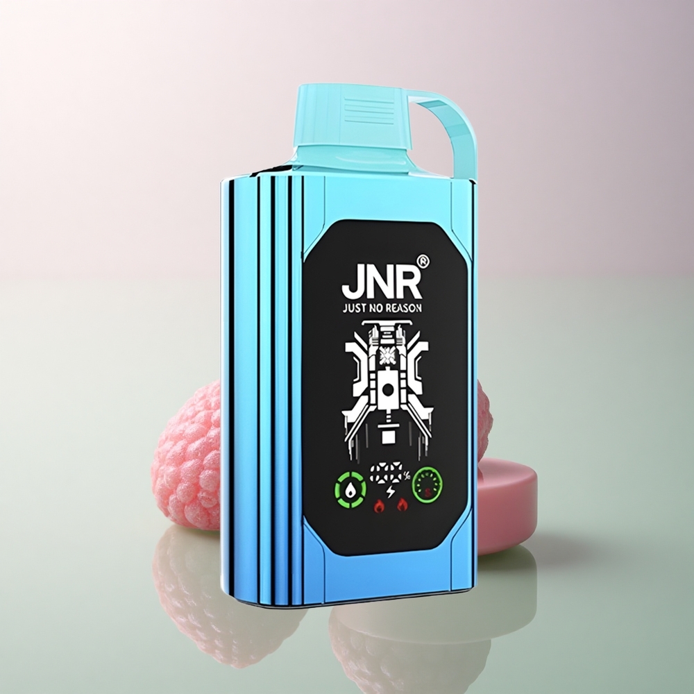 JNR Shisha Hookah Box 20500 Strawberry Raspberry Candy 1000mAh Dual Mesh Coil 25ml