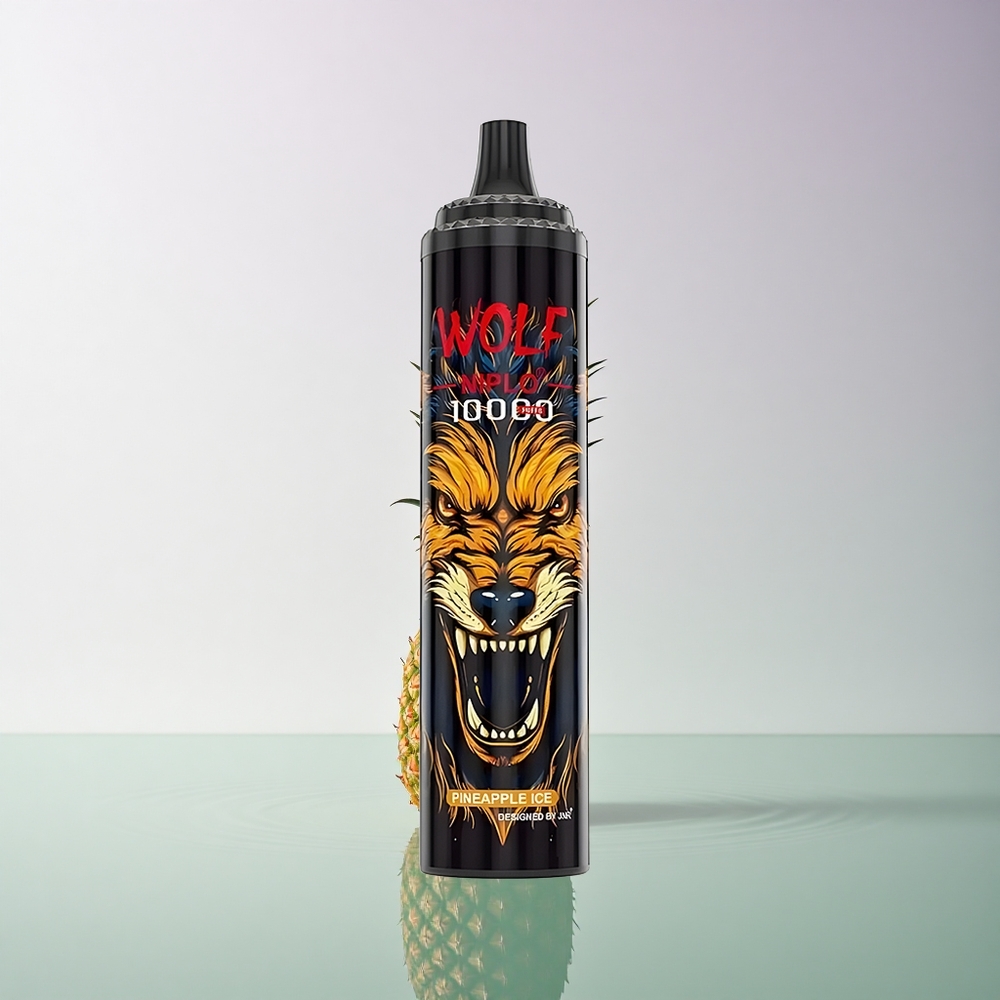 JNR Wolf Niplo 10000 Pineapple Ice 20ml 5% Nicotine 650mAh