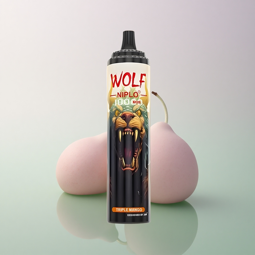 JNR Wolf Niplo 10000 Triple Mango 20ml 5% Nicotine 650mAh