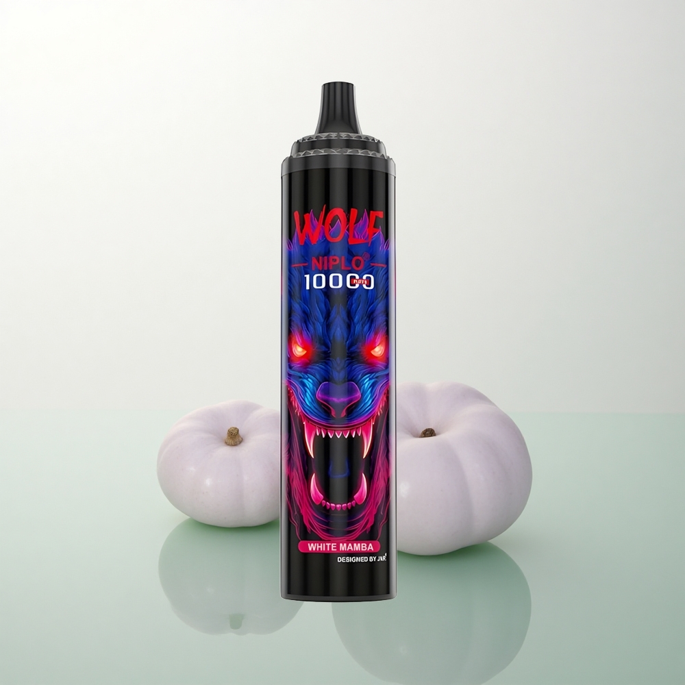 JNR Wolf Niplo 10000 White Mamba 20ml 650mAh 1.0 Ohm