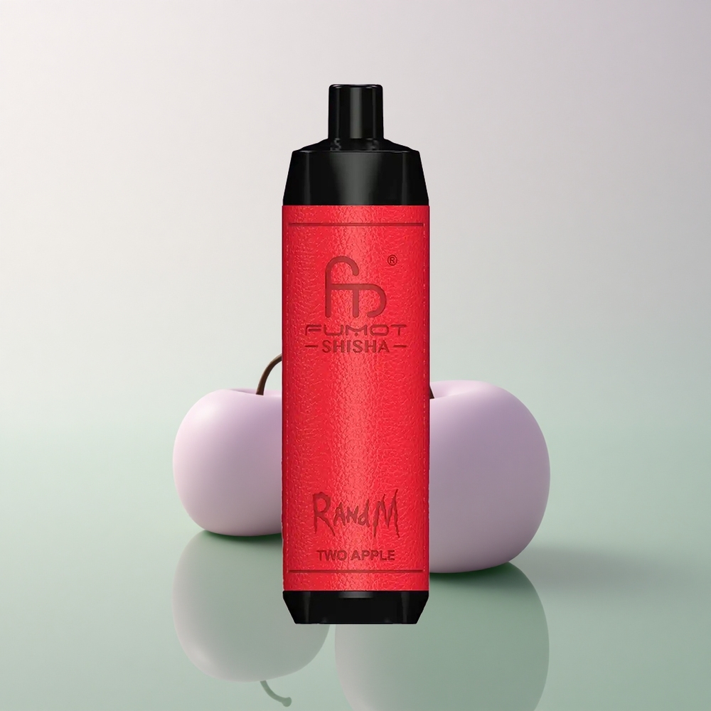 RandM Fumot Shisha 10000 Puffs Double Apple 18ml 0.5% Nicotine 850mAh