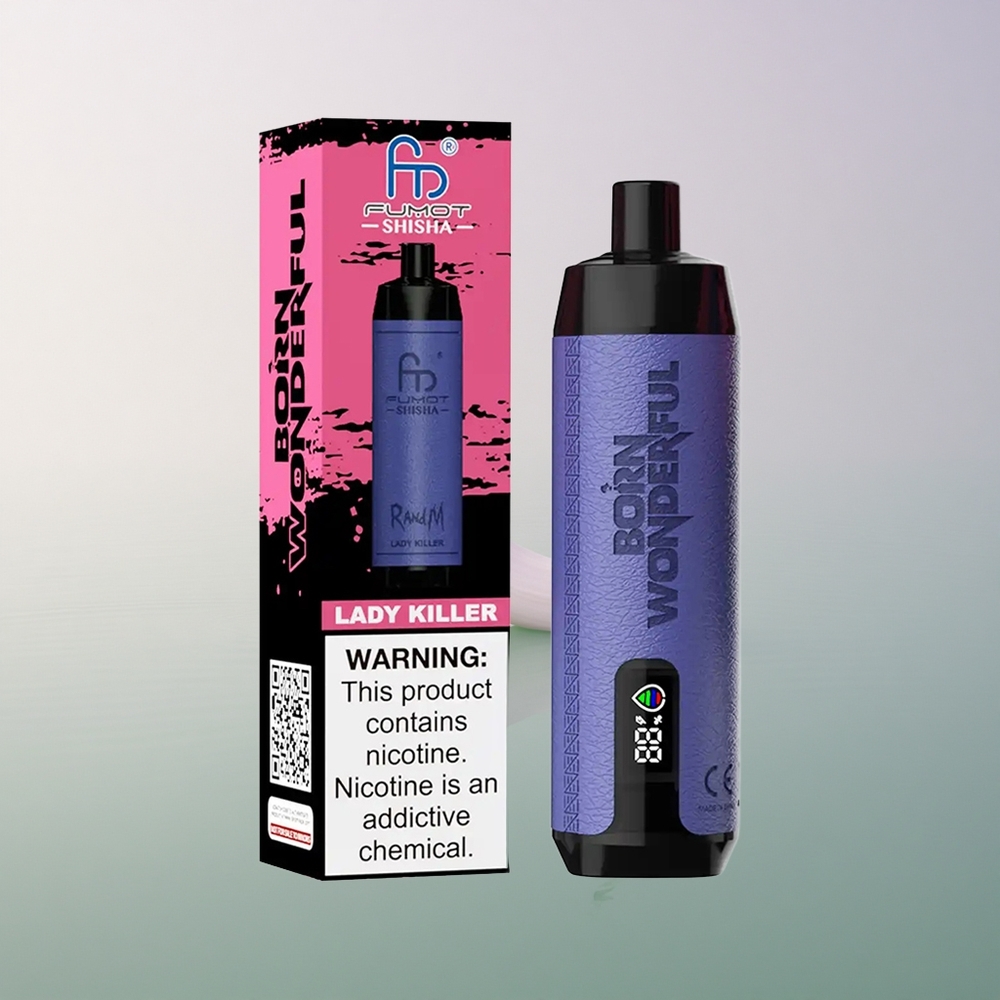 RandM Fumot Shisha 10000 Puffs Lady Killer Mesh 0.6ohm 850mAh